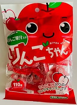 Amazon.co.jp: 川口製菓 りんごちゃん110g×10袋 : 食品・飲料・お酒